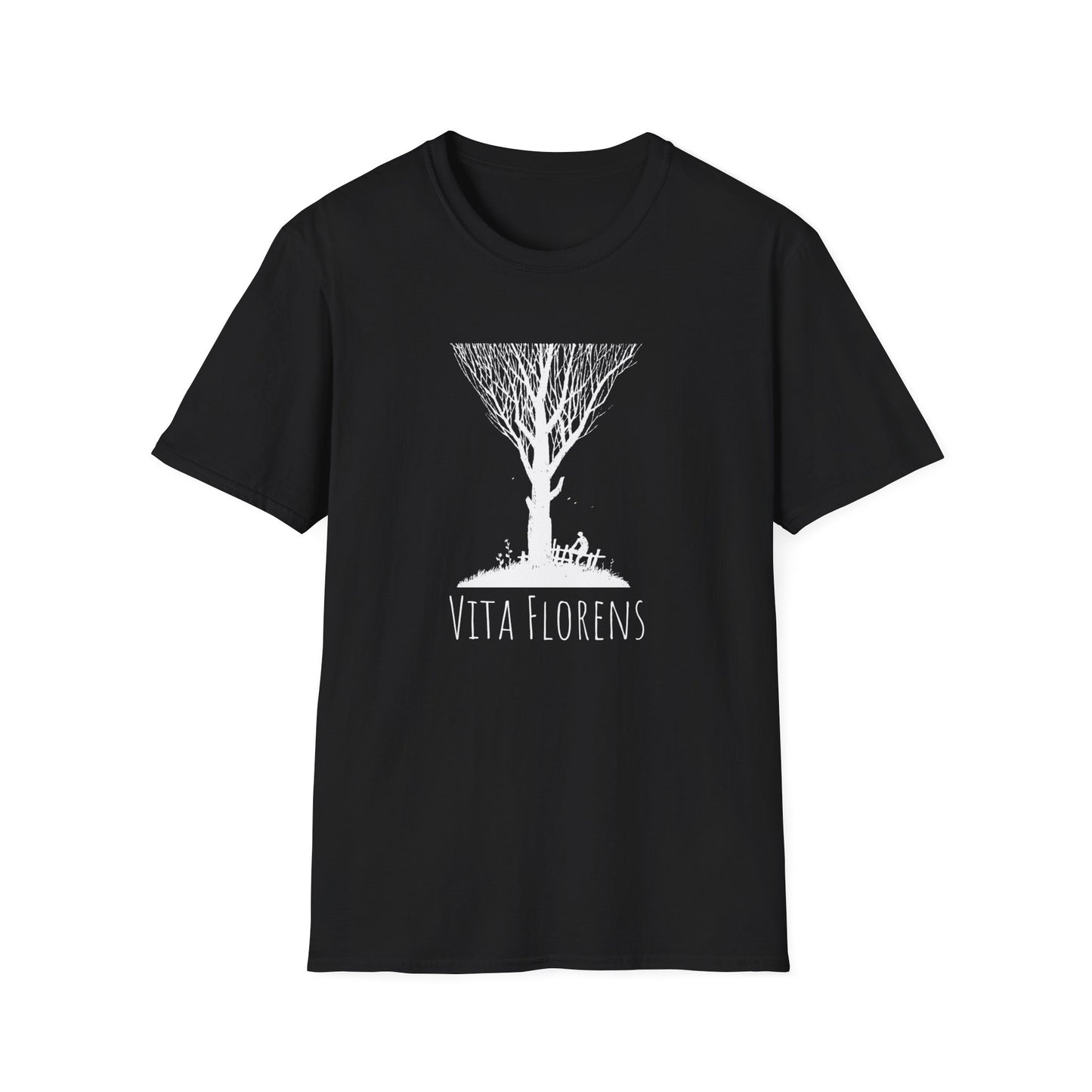 Unisex Softstyle T-Shirt - Tree and Man