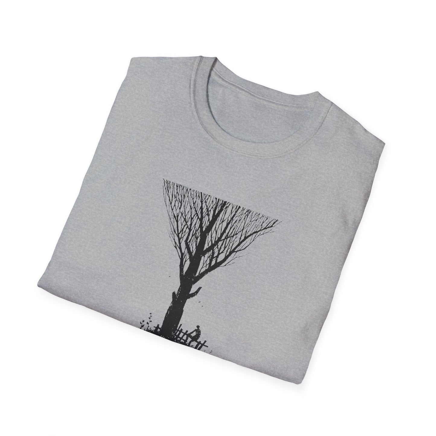 Unisex Softstyle T-Shirt - Tree and Man