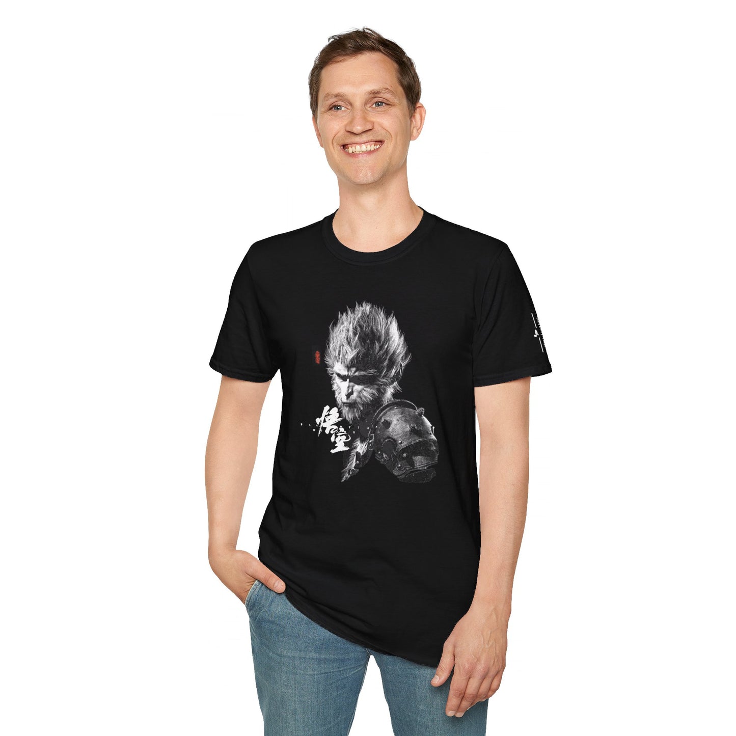 Unisex Softstyle T-Shirt - Black Myth: WUKONG