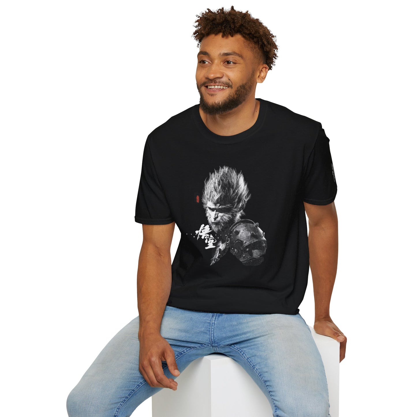 Unisex Softstyle T-Shirt - Black Myth: WUKONG