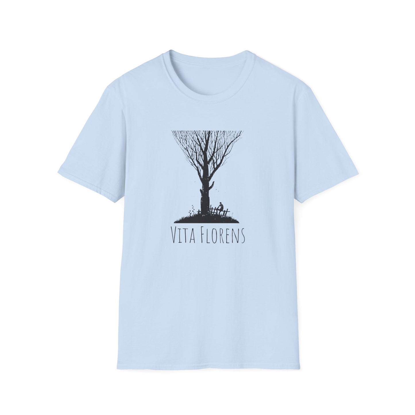 Unisex Softstyle T-Shirt - Tree and Man