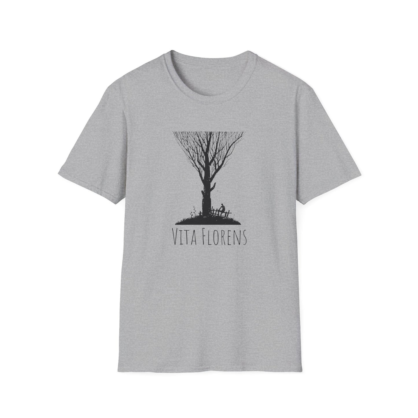 Unisex Softstyle T-Shirt - Tree and Man