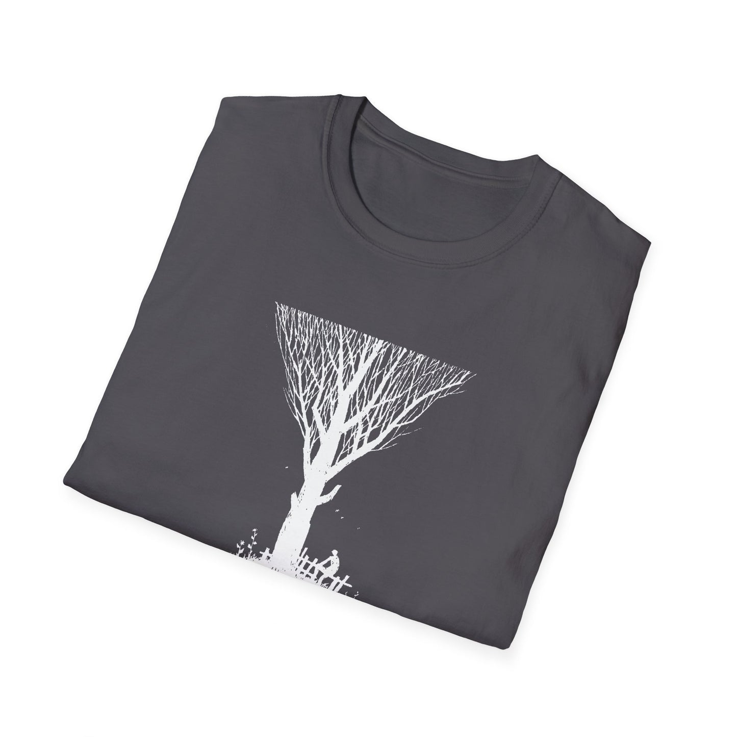 Unisex Softstyle T-Shirt - Tree and Man