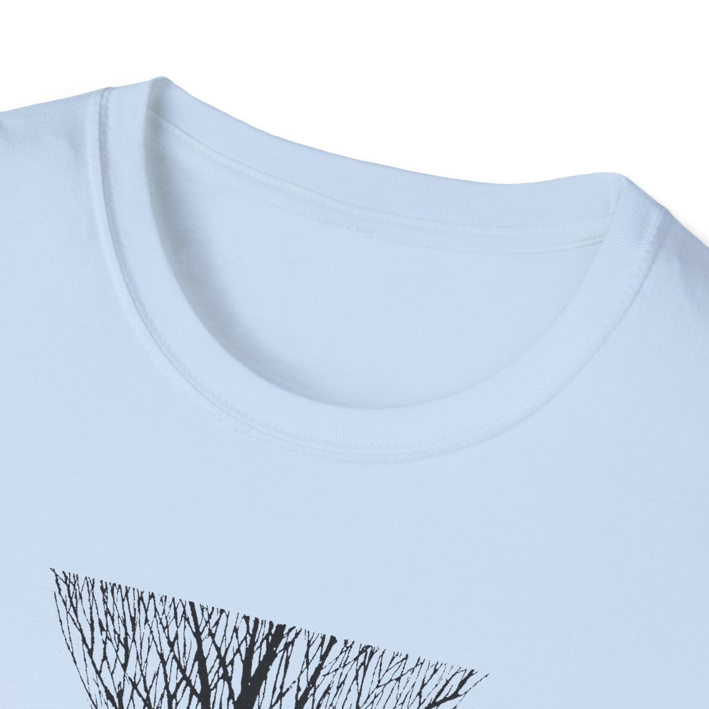 Unisex Softstyle T-Shirt - Tree and Man