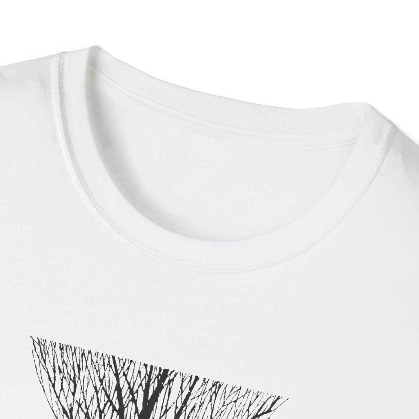 Unisex Softstyle T-Shirt - Tree and Man