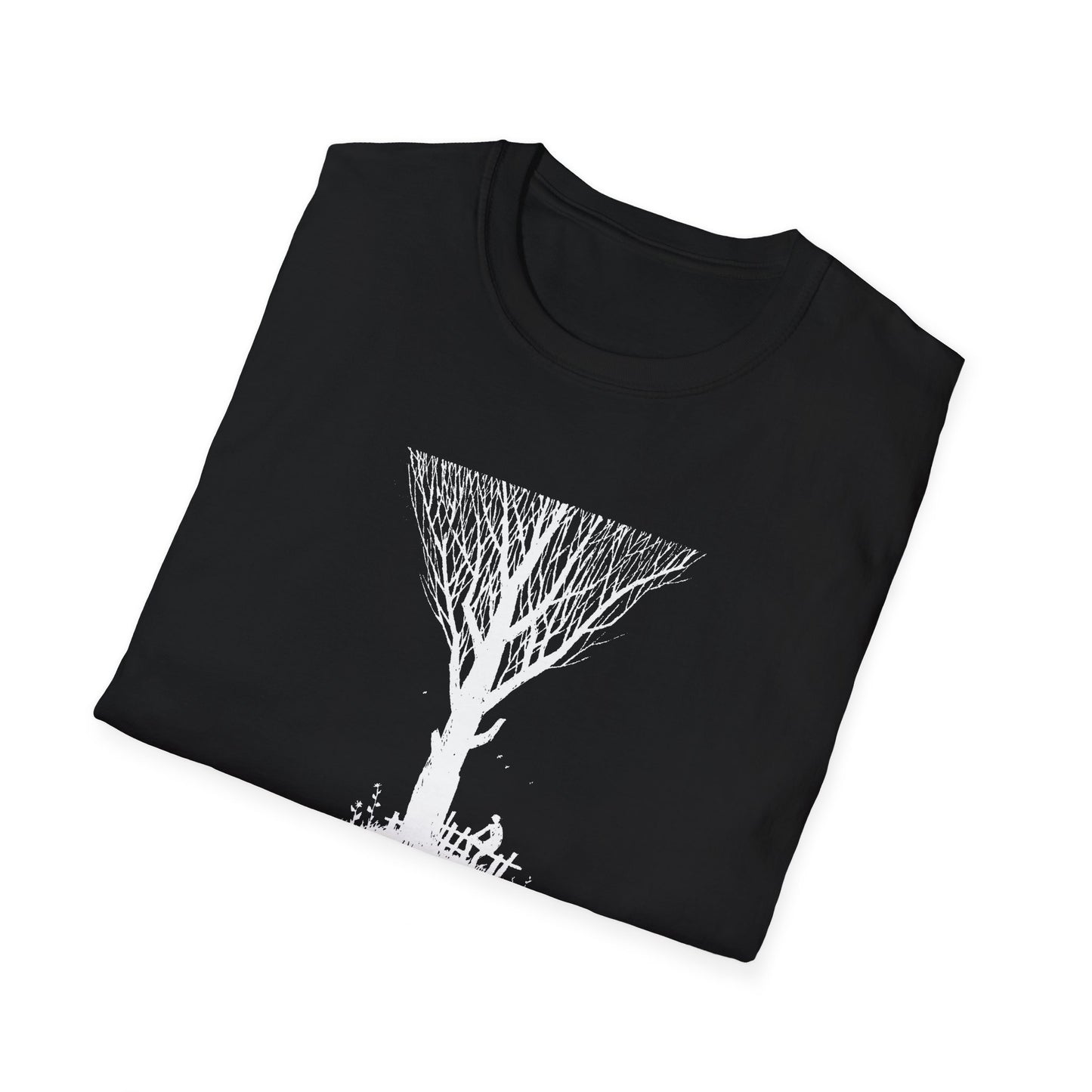 Unisex Softstyle T-Shirt - Tree and Man