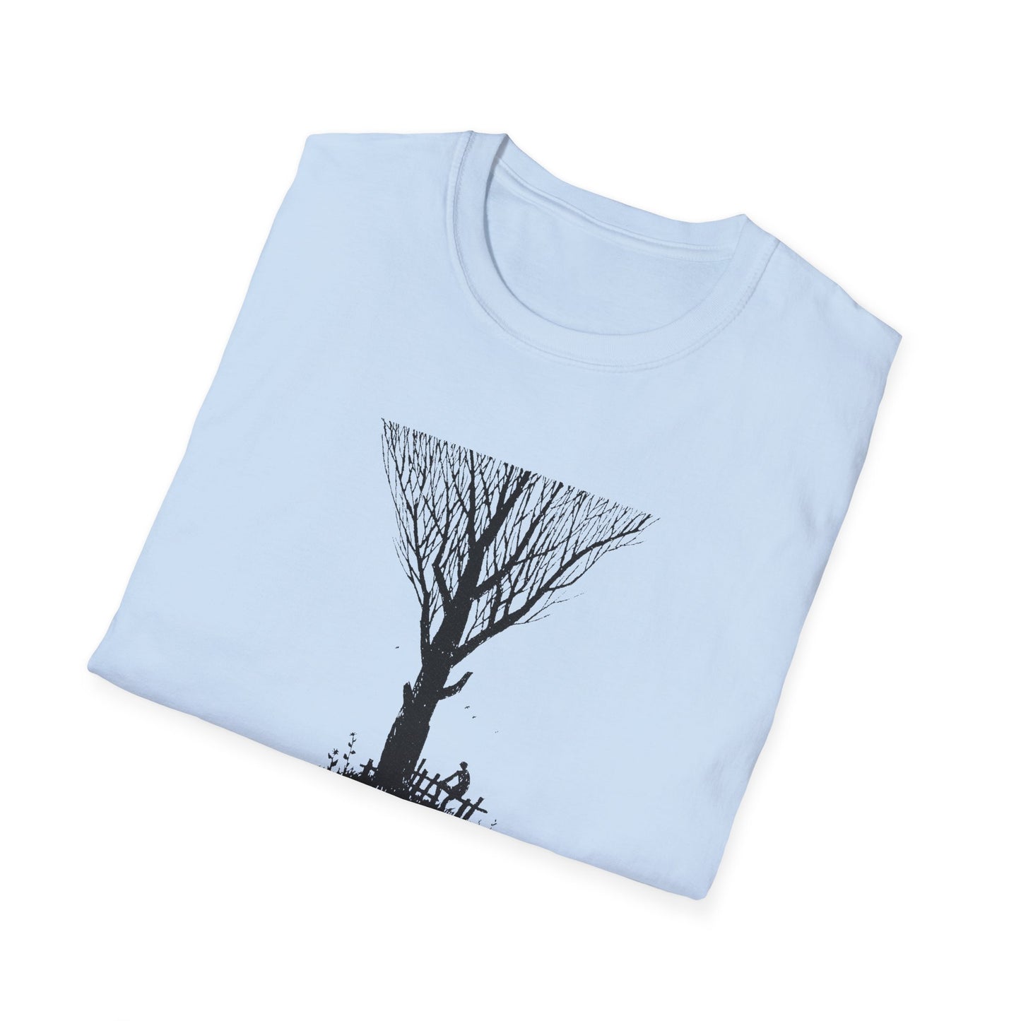 Unisex Softstyle T-Shirt - Tree and Man