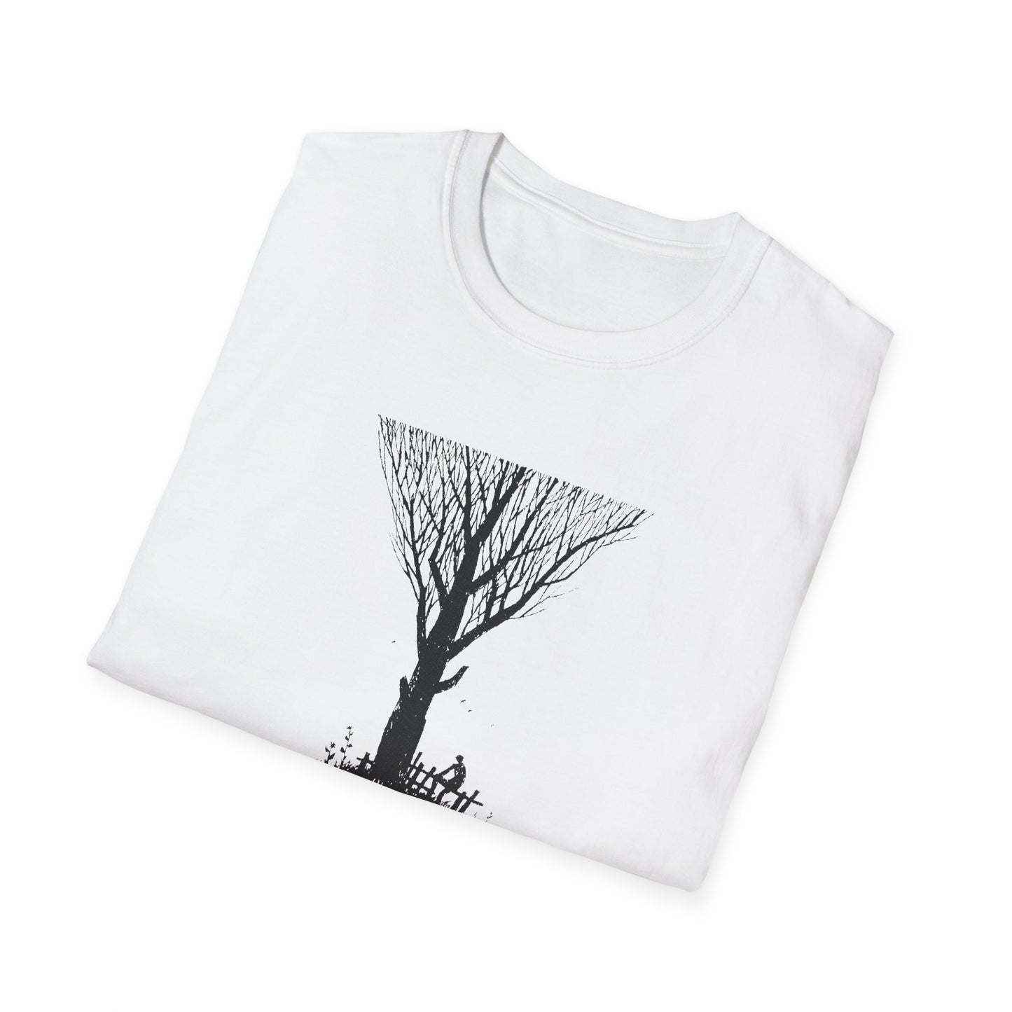 Unisex Softstyle T-Shirt - Tree and Man