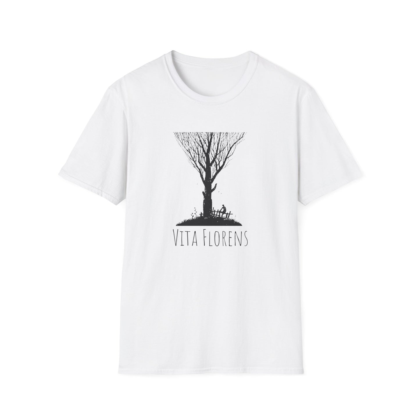 Unisex Softstyle T-Shirt - Tree and Man